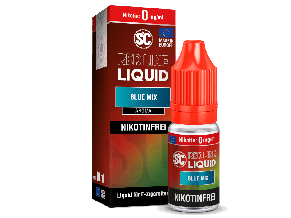 SC - Red Line - Blue Mix - Nikotinsalz Liquid 0 mg/ml 500er Packung