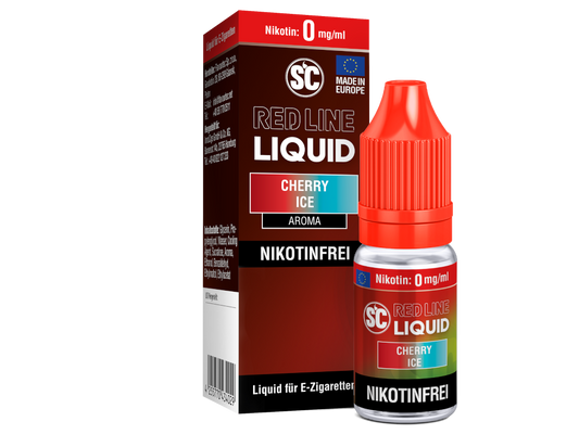 SC - Red Line - Cherry Ice - Nikotinsalz Liquid 10er Packung