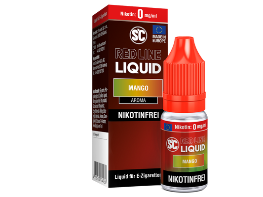 SC - Red Line - Mango - Nikotinsalz Liquid 0 mg/ml 10er Packung