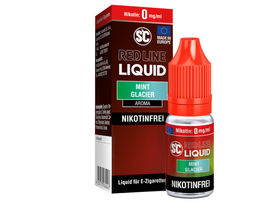 SC - Red Line - Mint Glacier - Nikotinsalz Liquid 0 mg/ml 10er Packung