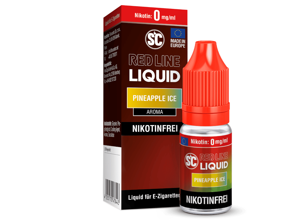 SC - Red Line - Pineapple Ice - Nikotinsalz Liquid 0 mg/ml