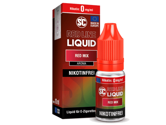 SC - Red Line - Red Mix - Nikotinsalz Liquid 0 mg/ml 500er Packung