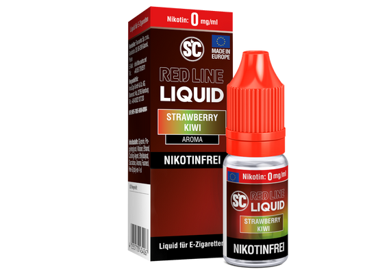 SC - Red Line - Strawberry Kiwi - Nikotinsalz Liquid 0 mg/ml 500er Packung