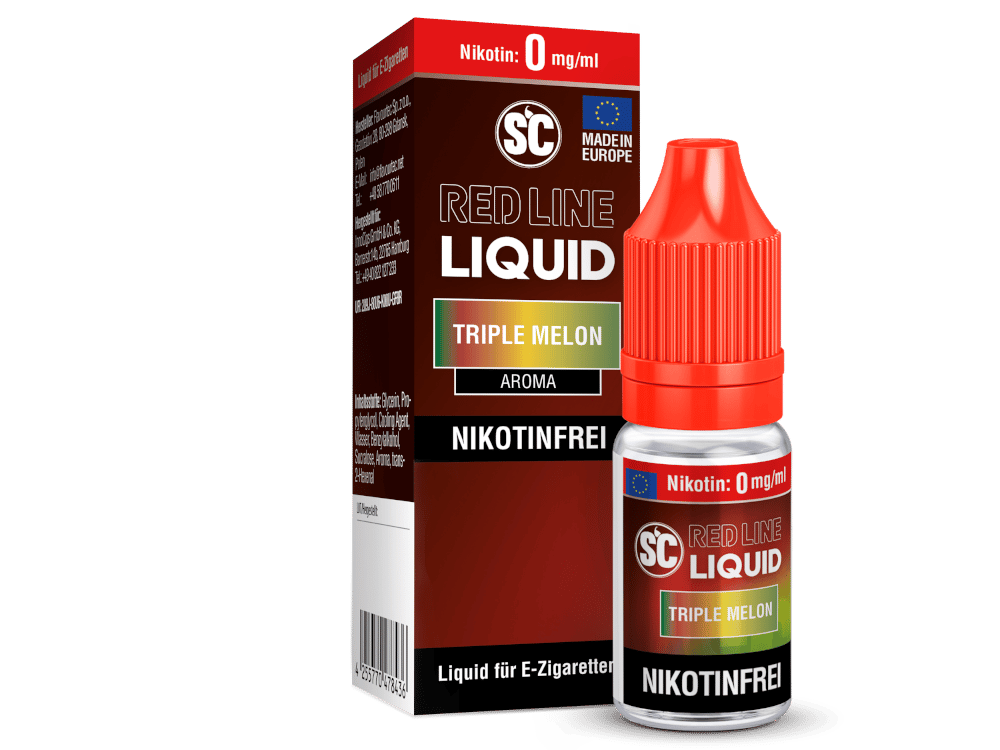 SC - Red Line - Triple Melon - Nikotinsalz Liquid 0 mg/ml