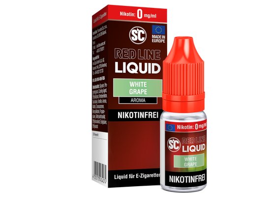 SC - Red Line - White Grape - Nikotinsalz Liquid 0 mg/ml 500er Packung