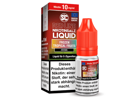 SC - Red Line - Frozen Tropical Fruits - Nikotinsalz Liquid 10 mg/ml 500er Packung