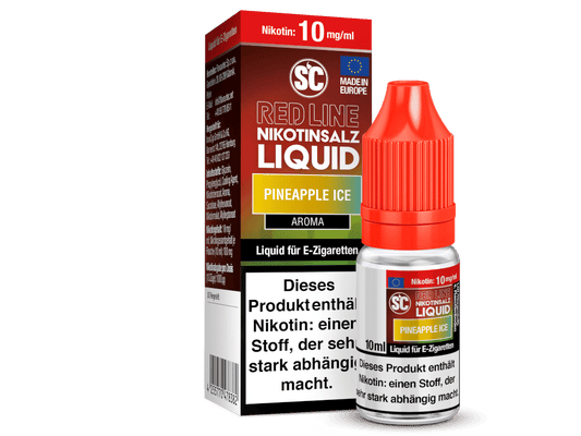 SC - Red Line - Pineapple Ice - Nikotinsalz Liquid 10 mg/ml 10er Packung