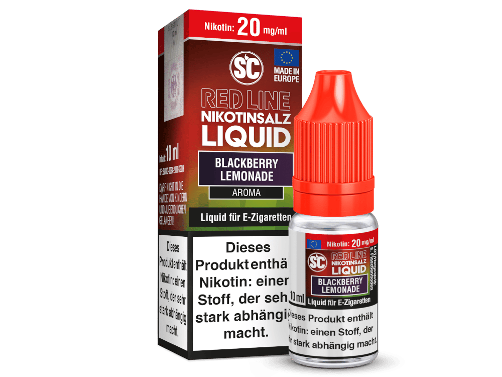 SC - Red Line - Blackberry Lemonade - Nikotinsalz Liquid 20 mg/ml 500er Packung