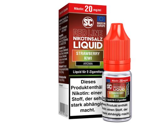 SC - Red Line - Strawberry Kiwi - Nikotinsalz Liquid 20 mg/ml