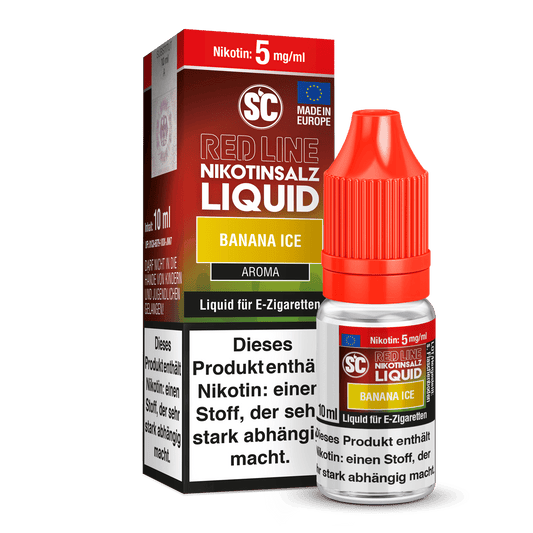 SC - Red Line - Banana Ice - Nikotinsalz Liquid 5 mg/ml