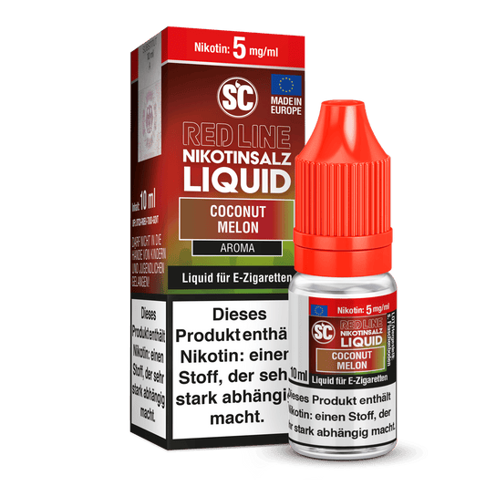 SC - Red Line - Coconut Melon - Nikotinsalz Liquid 5 mg/ml 500er Packung