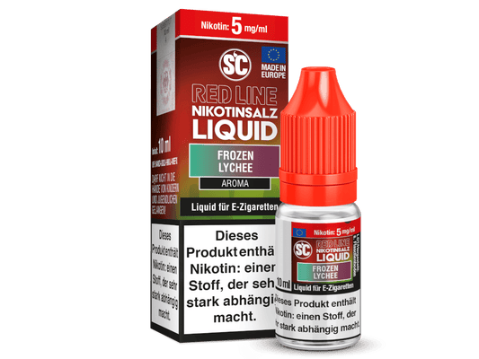 SC - Red Line - Frozen Lychee - Nikotinsalz Liquid 5 mg/ml 500er Packung