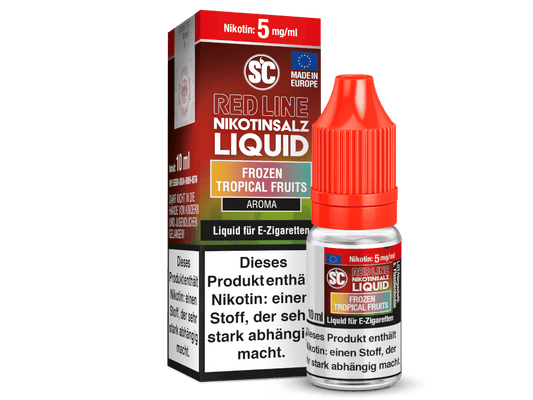 SC - Red Line - Frozen Tropical Fruits - Nikotinsalz Liquid 5 mg/ml 500er Packung
