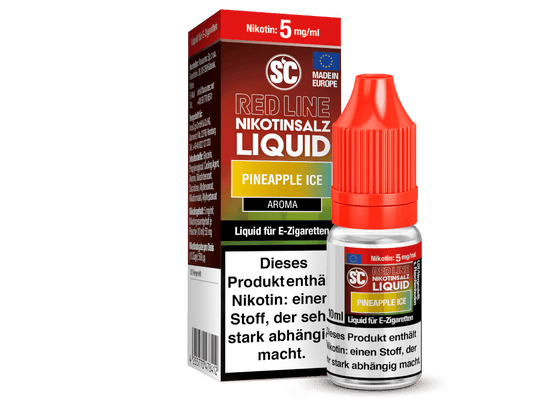 SC - Red Line - Pineapple Ice - Nikotinsalz Liquid 5 mg/ml