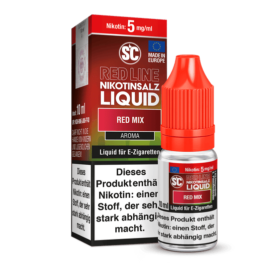 SC - Red Line - Red Mix - Nikotinsalz Liquid 5 mg/ml 500er Packung