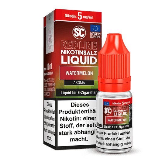 SC - Red Line - Watermelon - Nikotinsalz Liquid 5 mg/ml