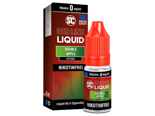 SC - Red Line Nikotin - Double Apple 0 mg/ml 10er Packung