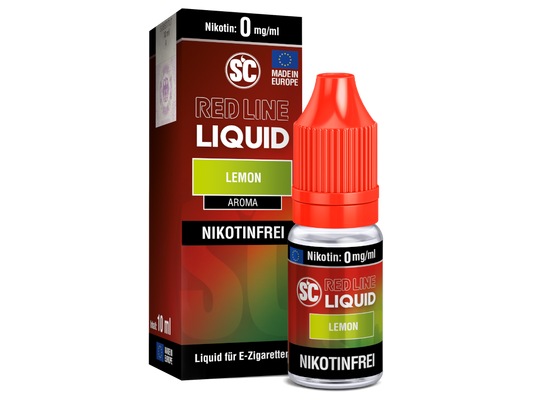SC - Red Line Nikotin - Lemon 0 mg/ml 10er Packung