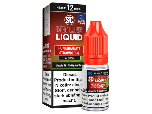 SC - Red Line Nikotin - Pomegranate Strawberry 12 mg/ml