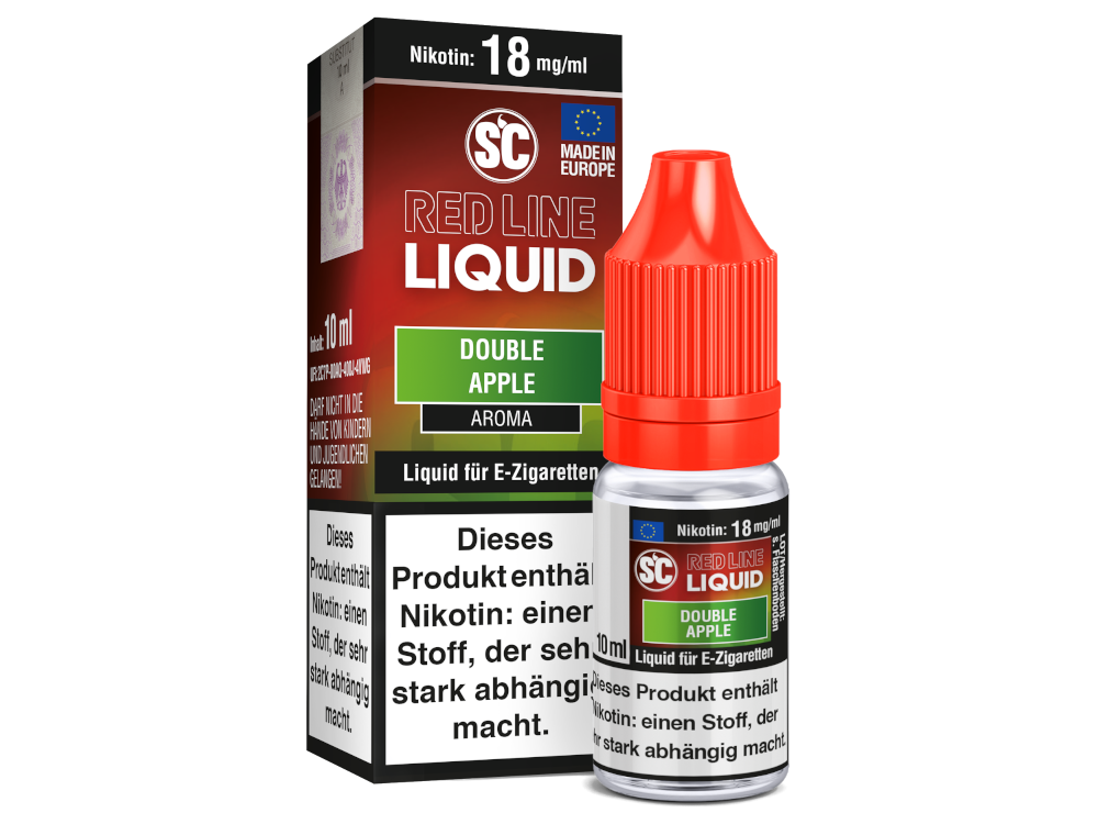 SC - Red Line Nikotin - Double Apple 18 mg/ml