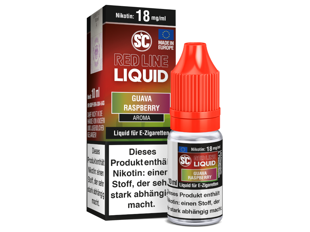 SC - Red Line Nikotin - Guava Raspberry 18 mg/ml