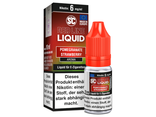 SC - Red Line Nikotin - Pomegranate Strawberry 6 mg/ml