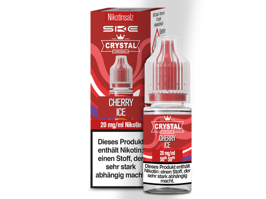 SKE - Crystal - Cherry Ice - Nikotinsalz Liquid 20 mg/ml