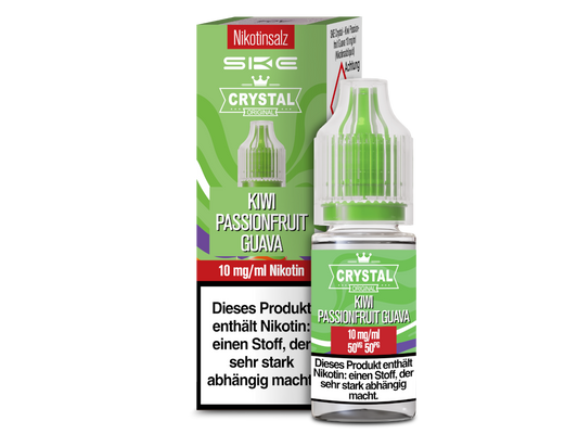 SKE - Crystal - Kiwi Passionfruit Guava - Nikotinsalz Liquid 10 mg/ml
