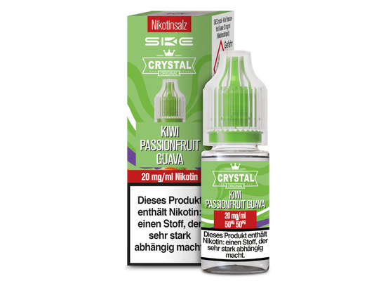 SKE - Crystal - Kiwi Passionfruit Guava - Nikotinsalz Liquid 20 mg/ml 10er Packung
