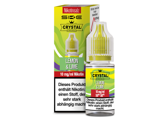 SKE - Crystal - Lemon & Lime - Nikotinsalz Liquid 10 mg/ml