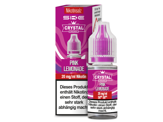 SKE - Crystal - Pink Lemonade - Nikotinsalz Liquid 20 mg/ml 10er Packung