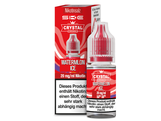 SKE - Crystal - Watermelon Ice - Nikotinsalz Liquid 20 mg/ml 300er Packung