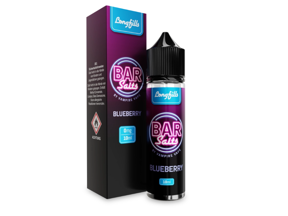 Vampire Vape - Bar Salts - Aroma Blueberry 10 ml 10er Packung