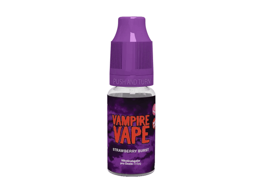 Vampire Vape - Strawberry Burst E-Zigaretten Liquid 0 mg/ml