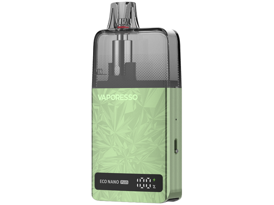 Vaporesso - ECO Nano Plus E-Zigaretten Set Grape Green