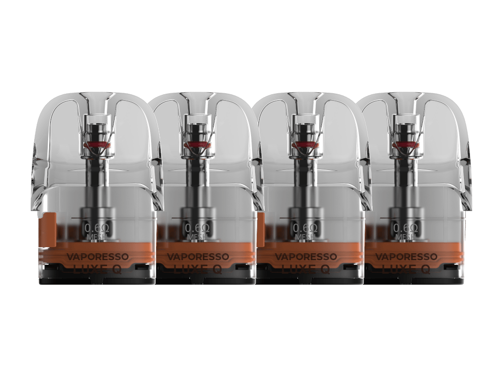 Vaporesso - LUXE Q Mesh Pod 0,6 Ohm 3 ml (4 Stück pro Packung) 10er Packung