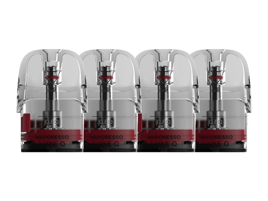 Vaporesso - LUXE Q Mesh Pod 0,8 Ohm 3 ml (4 Stück pro Packung)